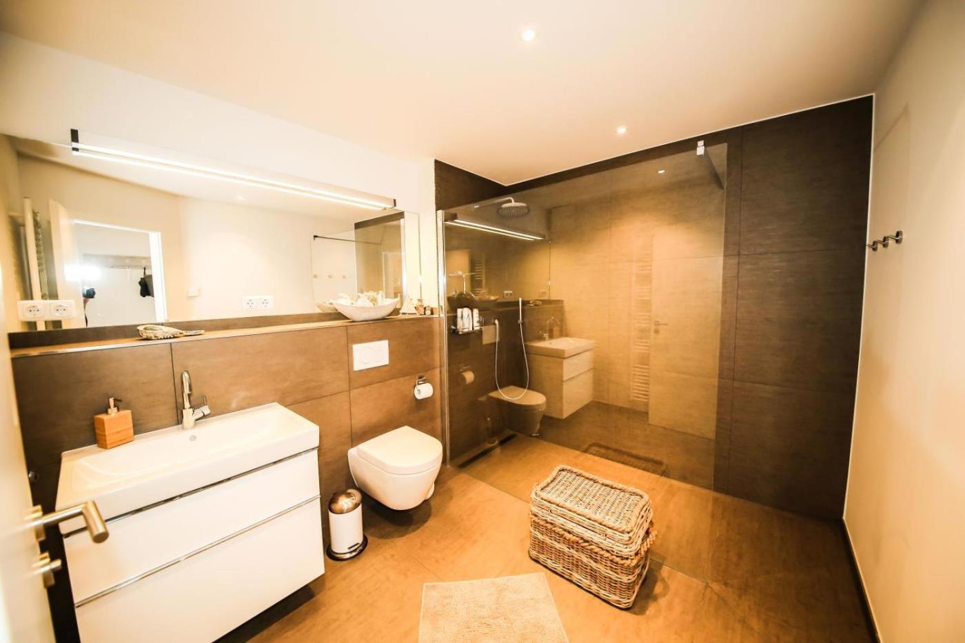 Ferienwohnung Strandvilla Augustusbad App. 08 ชาร์บอยท์ซ ภายนอก รูปภาพ